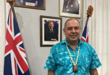 Cook Islands Prime Minister Mark Brown