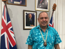 Cook Islands Prime Minister Mark Brown