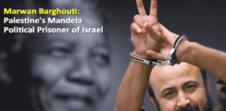 Jailed leader Marwan Barghouti . . . Palestine's "Nelson Mandela"