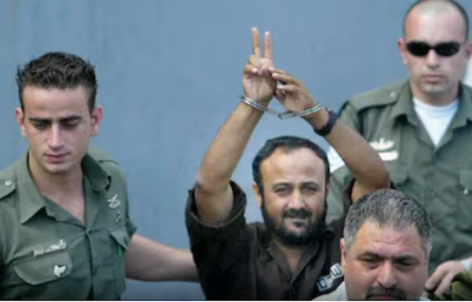 Palestinian Marwan Barghouti . . . a symbol of his people’s "legendary steadfastness"