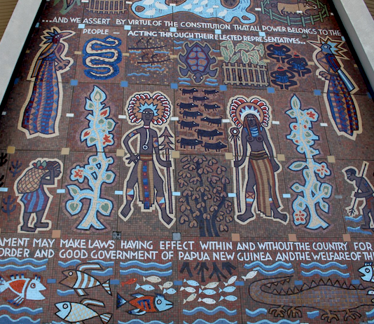 "All power belongs to the PNG people"