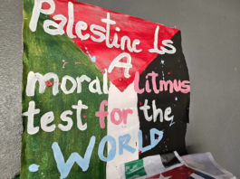 Palestine - "a moral litmus test for the world"