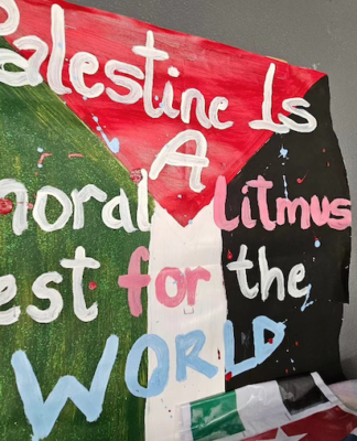 Palestine - "a moral litmus test for the world"
