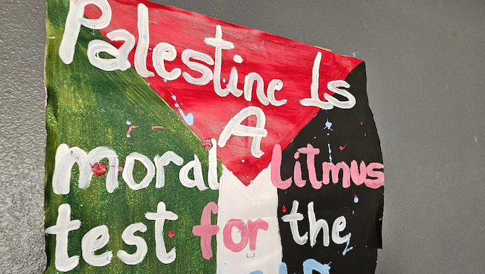 Palestine - "a moral litmus test for the world"