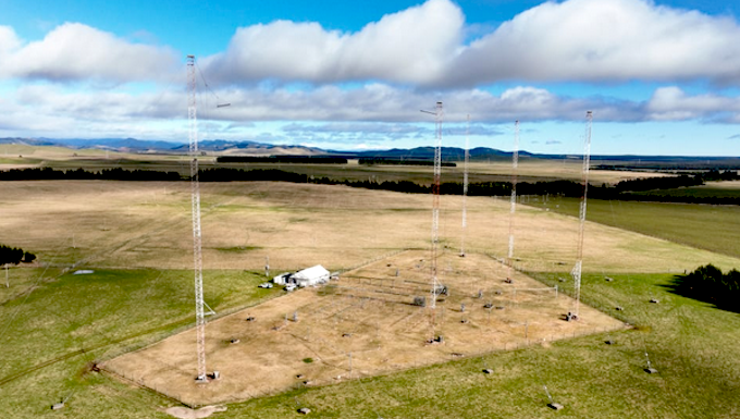 RNZ Pacific – 35 years of broadcasting trusted news to the region An aerial shot of the new 2024 RNZ Pacific transmitter