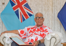 Fiji President Ratu Naiqama Lalabalavu