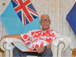 Fiji President Ratu Naiqama Lalabalavu