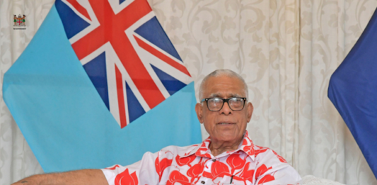 Fiji President Ratu Naiqama Lalabalavu