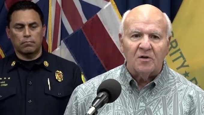 Honolulu Mayor Rick Blangiardi