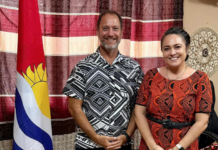 Kiribati MP Ruth Cross Kwansing