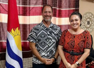 Kiribati MP Ruth Cross Kwansing