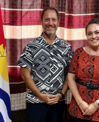 Kiribati MP Ruth Cross Kwansing
