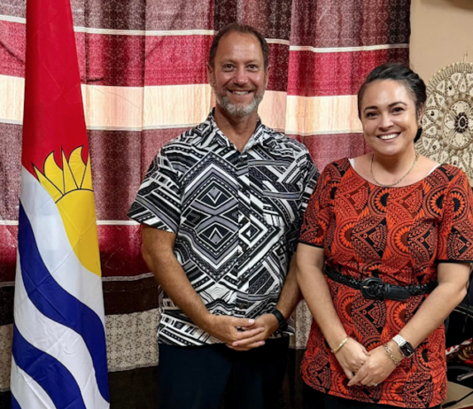 Kiribati MP Ruth Cross Kwansing