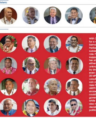 With 27 votes needed for a majority in Samoa's 53-seat Parliament, the path to stable leadership depends on careful negotiation and alliances