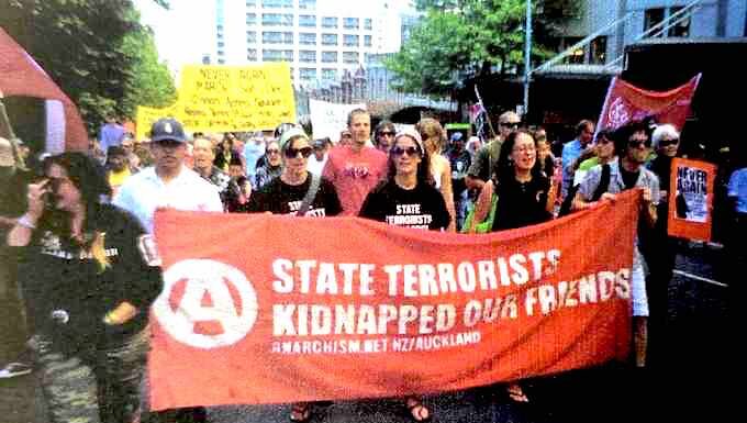 An indictment of NZ’s settler colonial and ‘Five Eyes’ spy paranoia over political critics A protest over a controversial and widely condemned series of heavily armed nationwide Te Urewera raids