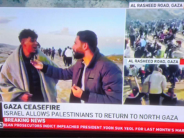 "The Return" to north Gaza