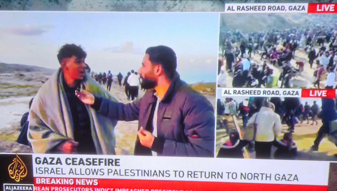 "The Return" to north Gaza