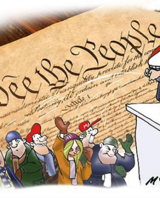 Trump 2.0 chaos and destruction — what it means Down Under Cartoon: Malc McGookin/Independent Australia