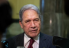 NZ's Foreign Minister Winston Peters