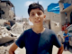 Abdullah Al-Yazouri, the 13-year-old boy who acts as narrator