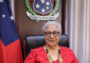 Samoan Prime Minister Fiame Naomi Mata'afa