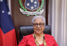 Samoan Prime Minister Fiame Naomi Mata'afa