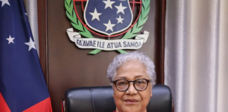 Samoan Prime Minister Fiame Naomi Mata'afa