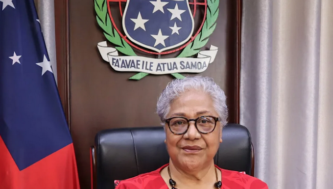 Samoan Prime Minister Fiame survives in resounding no-confidence vote Samoan Prime Minister Fiame Naomi Mata'afa