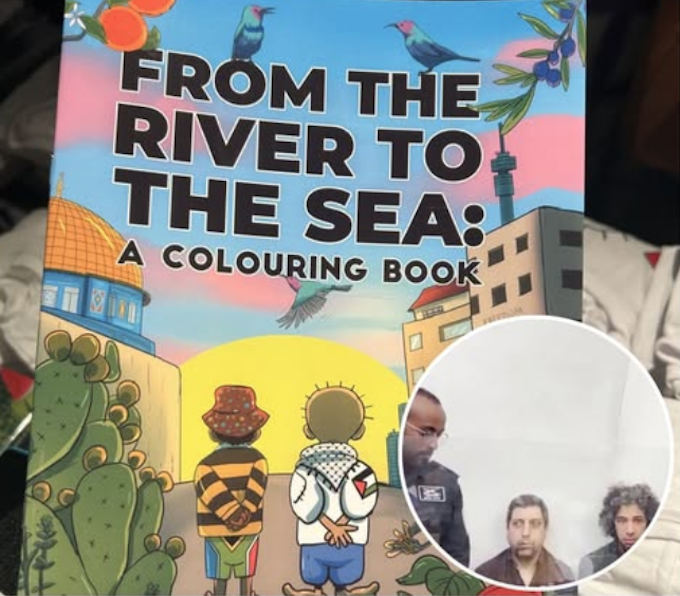 Israeli police . . . "threatened" by the children's book From The River To The Sea