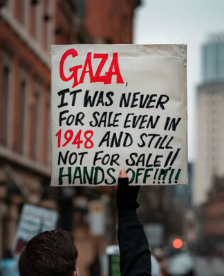 How would Israel respond if Trump called for death camps in Gaza? "Gaza isn't for sale" . . .
