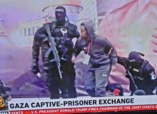 Avera Mengistu, a 37-year-old Ethiopian Israeli dual national, being released