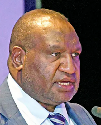 PNG Prime Minister James Marape