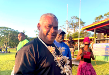 Vanuatu's new Prime Minister Jotham Napat