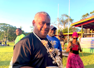 Vanuatu's new Prime Minister Jotham Napat