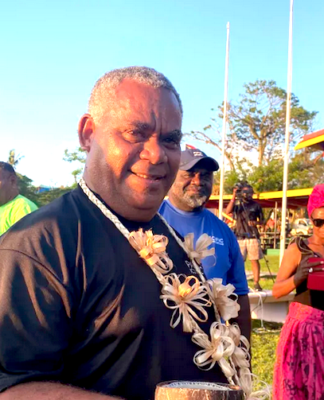 Vanuatu's new Prime Minister Jotham Napat