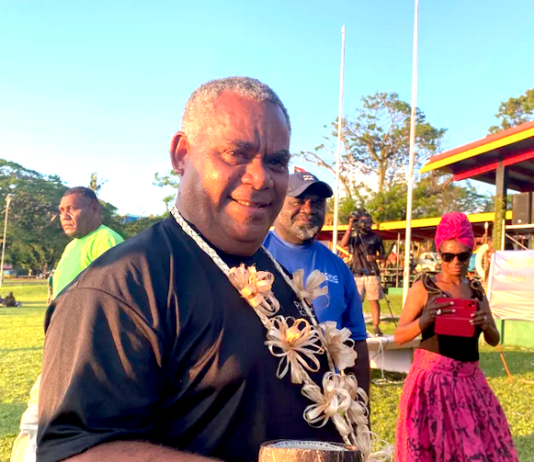 Vanuatu's new Prime Minister Jotham Napat