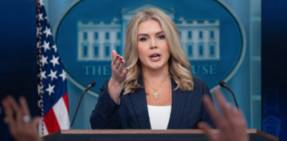 White House Press Secretary Karoline Leavitt