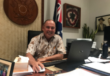 Cook Islands Prime Minister Mark Brown