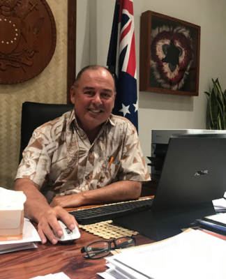 Cook Islands Prime Minister Mark Brown