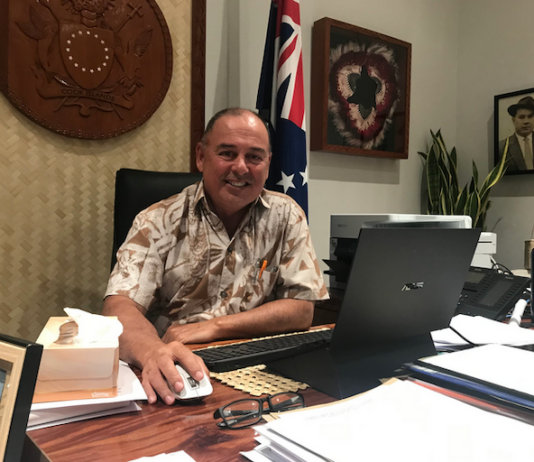 Cook Islands Prime Minister Mark Brown