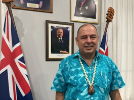 Cook Islands Prime Minister Mark Brown