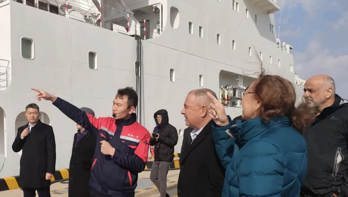 China confirms ‘in-depth exchange’ with Cook Islands as New Zealand faces criticism for bullying Cook Islands Prime Minister Mark Brown (centre) during his trip to China