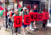 Protesters against Israeli genocide in Nelson today