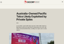 "Australia-owned Pacific telco likely exploited by private spies"