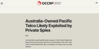 "Australia-owned Pacific telco likely exploited by private spies"