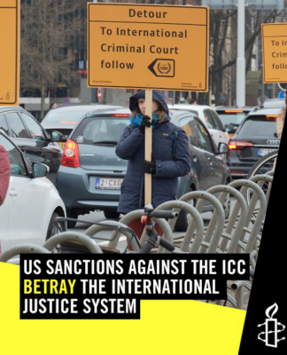 US sanctions on the International Criminal Court