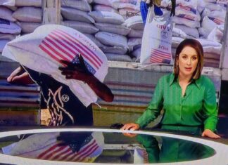 The USAID controversy featured on New Zealand's 1News tonight
