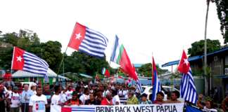 West Papua independence activists