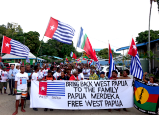 West Papua independence activists