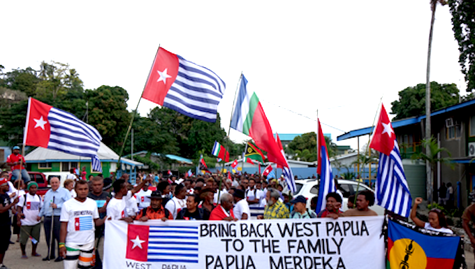 West Papua independence activists